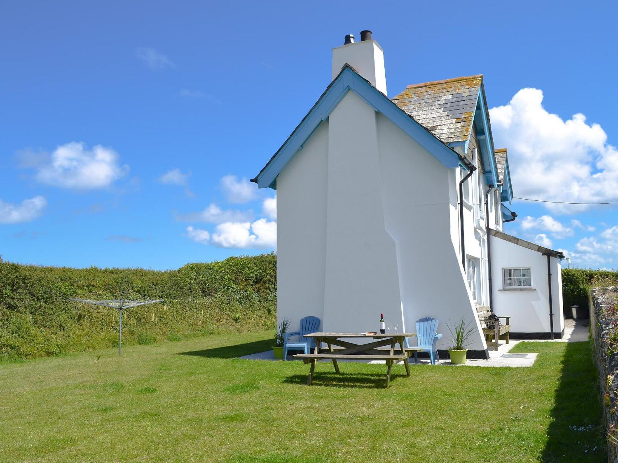 St Cadoc Cottage Saint Merryn Eksteriør billede