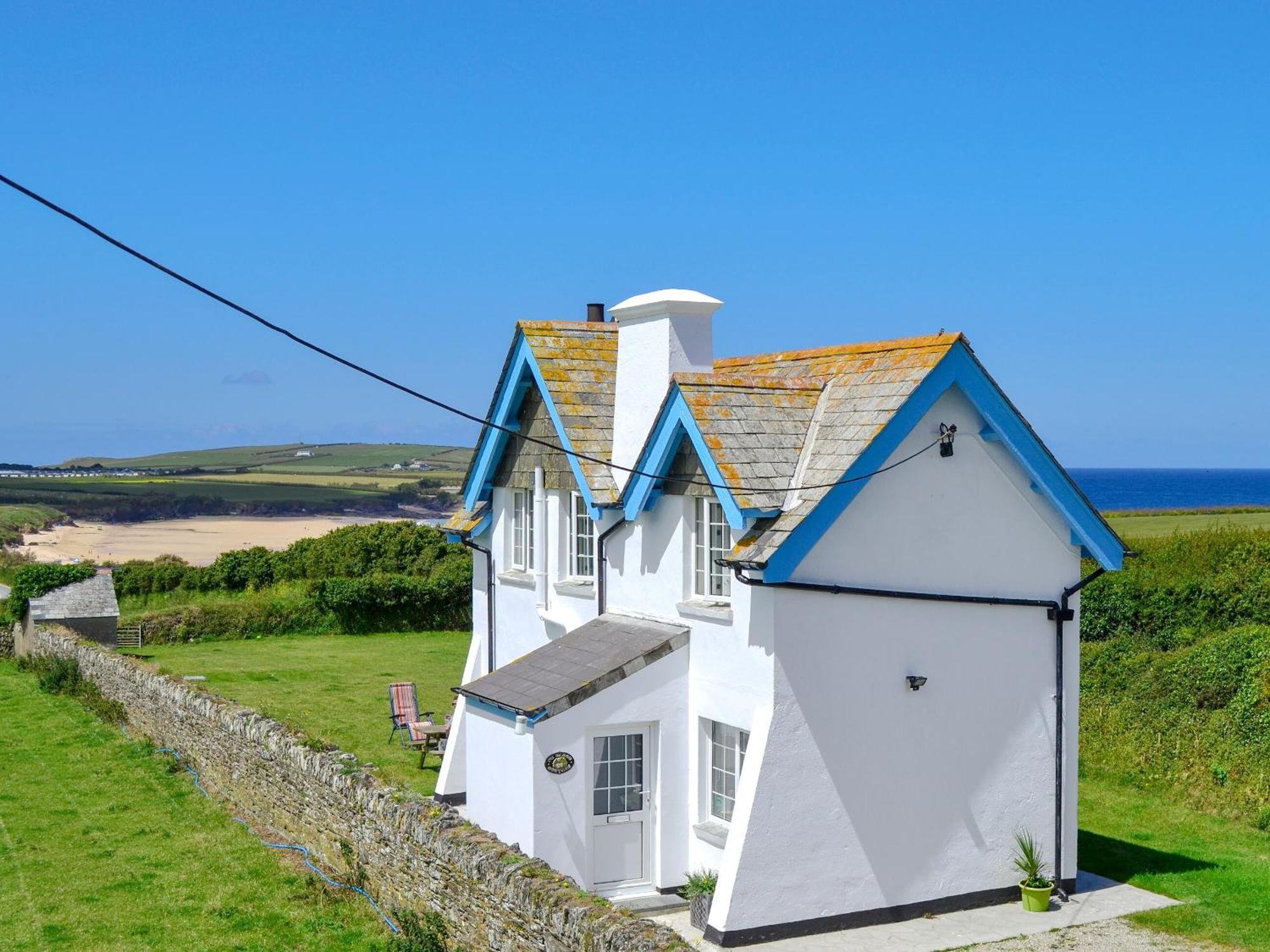 St Cadoc Cottage Saint Merryn Eksteriør billede