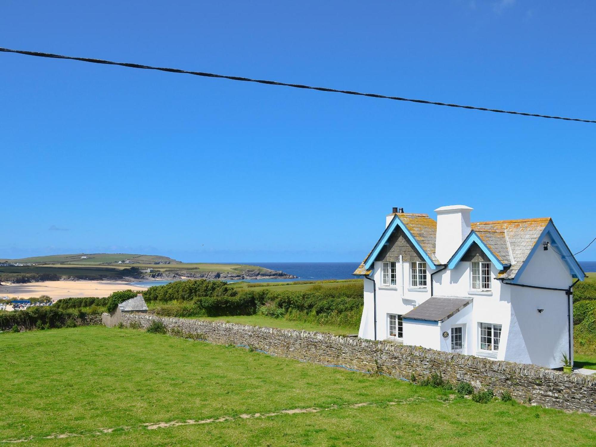 St Cadoc Cottage Saint Merryn Eksteriør billede